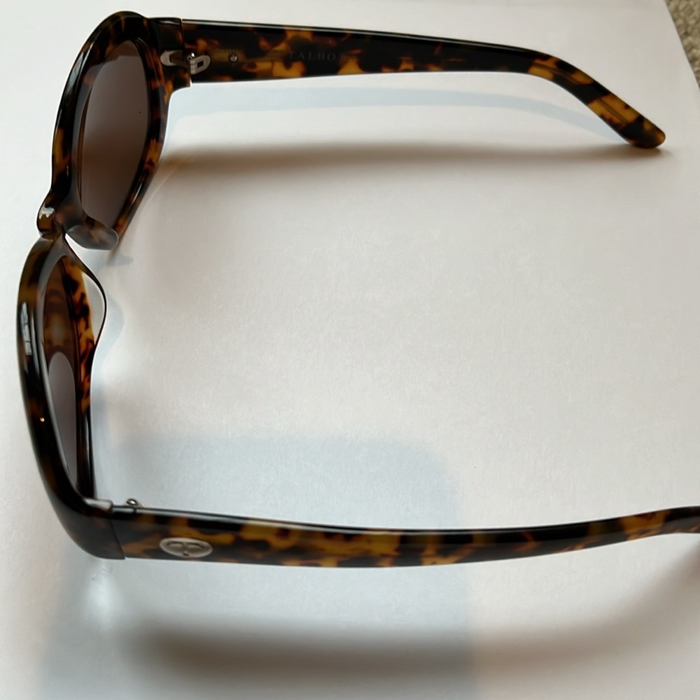 Talbots Tortoise Rectangular Sunglasses - image 4